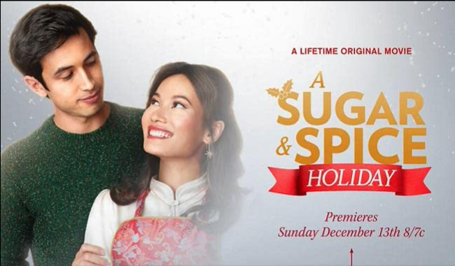 A Sugar and Spice Holiday (Lifetime Channel) featuring "Christmas Everyday" by Jonny Blu