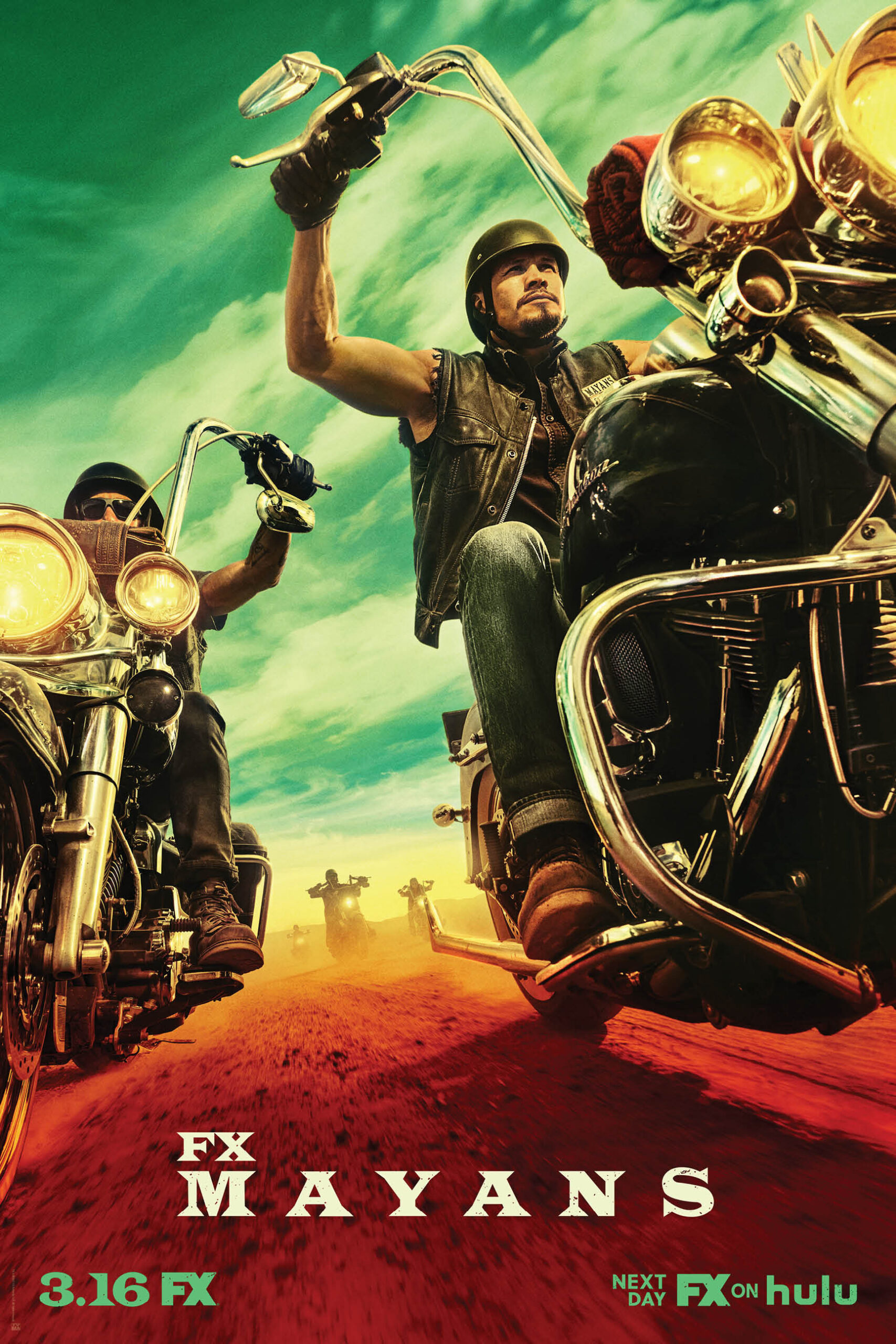 Mayans M.C. — Jonny Blu Mandarin pop music placement Mayans M.C. FX poster — Jonny Blu Mandarin song Fang Qi Wo Set Me Free