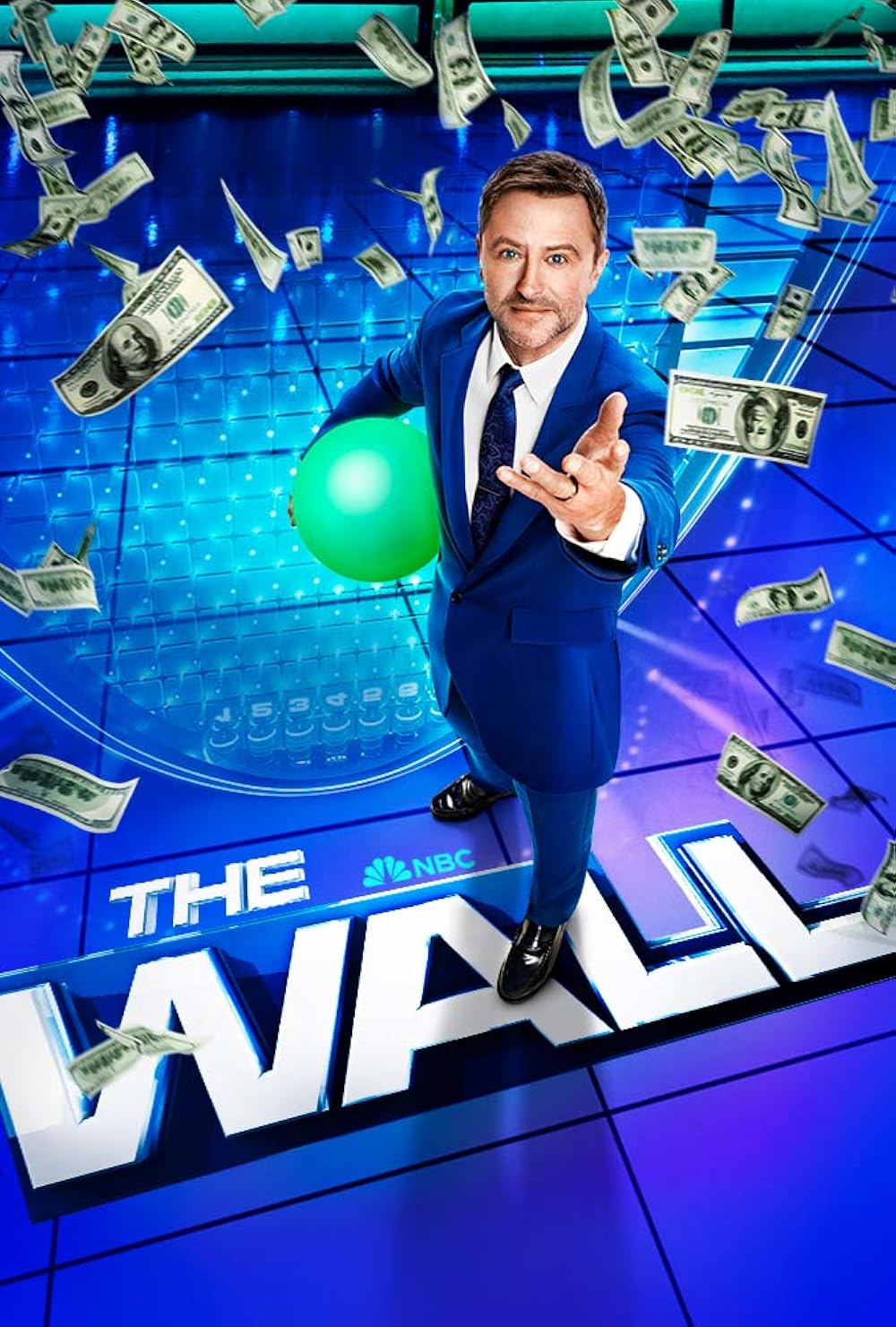 The Wall — Jonny Blu music placement The Wall NBC game show poster — Jonny Blu song Make Your Move